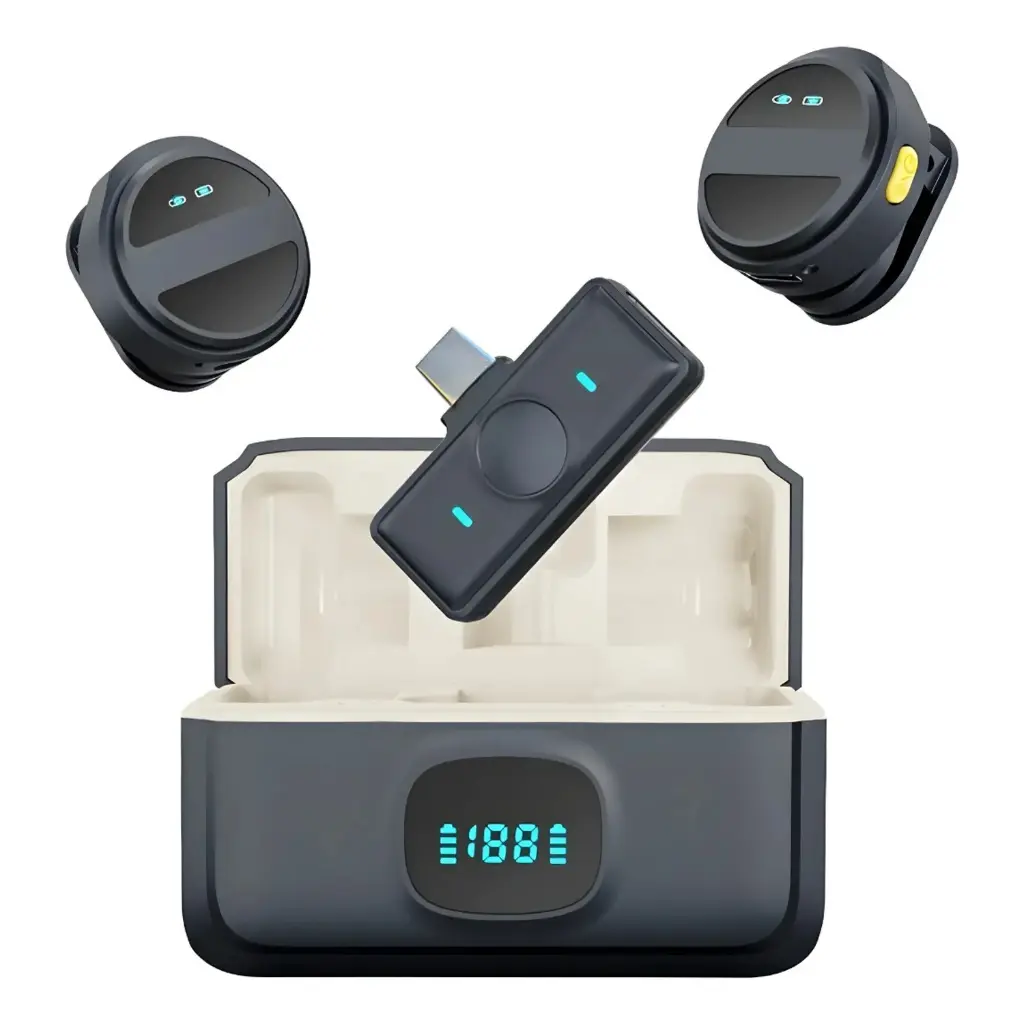 Micrófonos Inalámbricos SX-21 con Conector 2 en 1