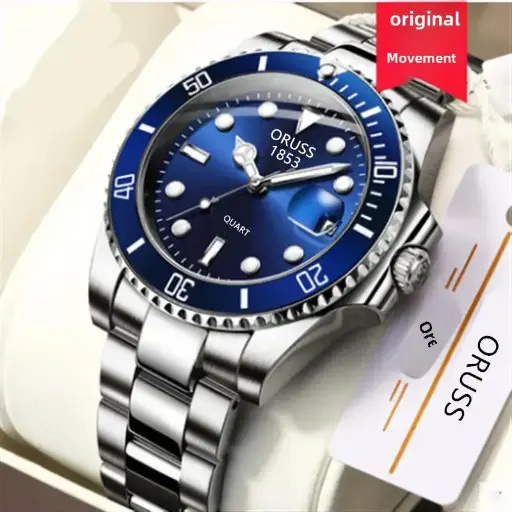 [Campo de referencia / info. General] Reloj marca ORUSS – Para caballero - Color azul
